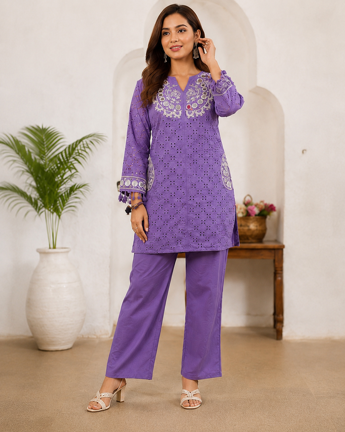 Lavender Noor Cotton Cord Set
