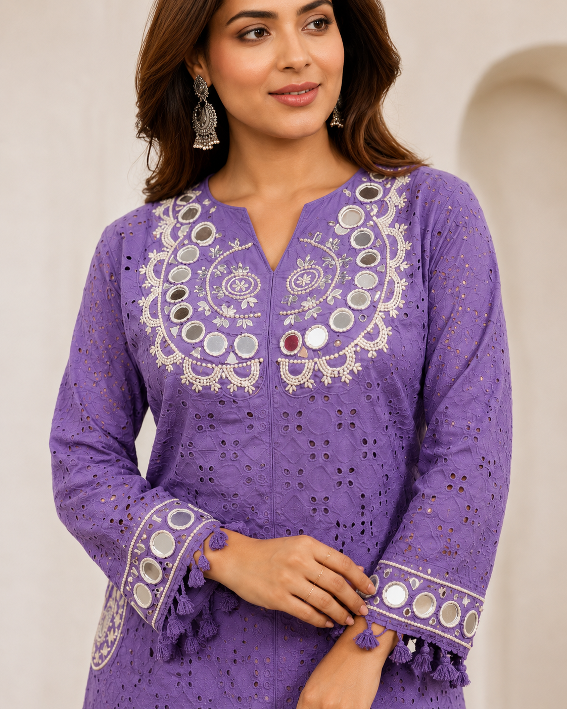 Lavender Noor Cotton Cord Set - Image 2