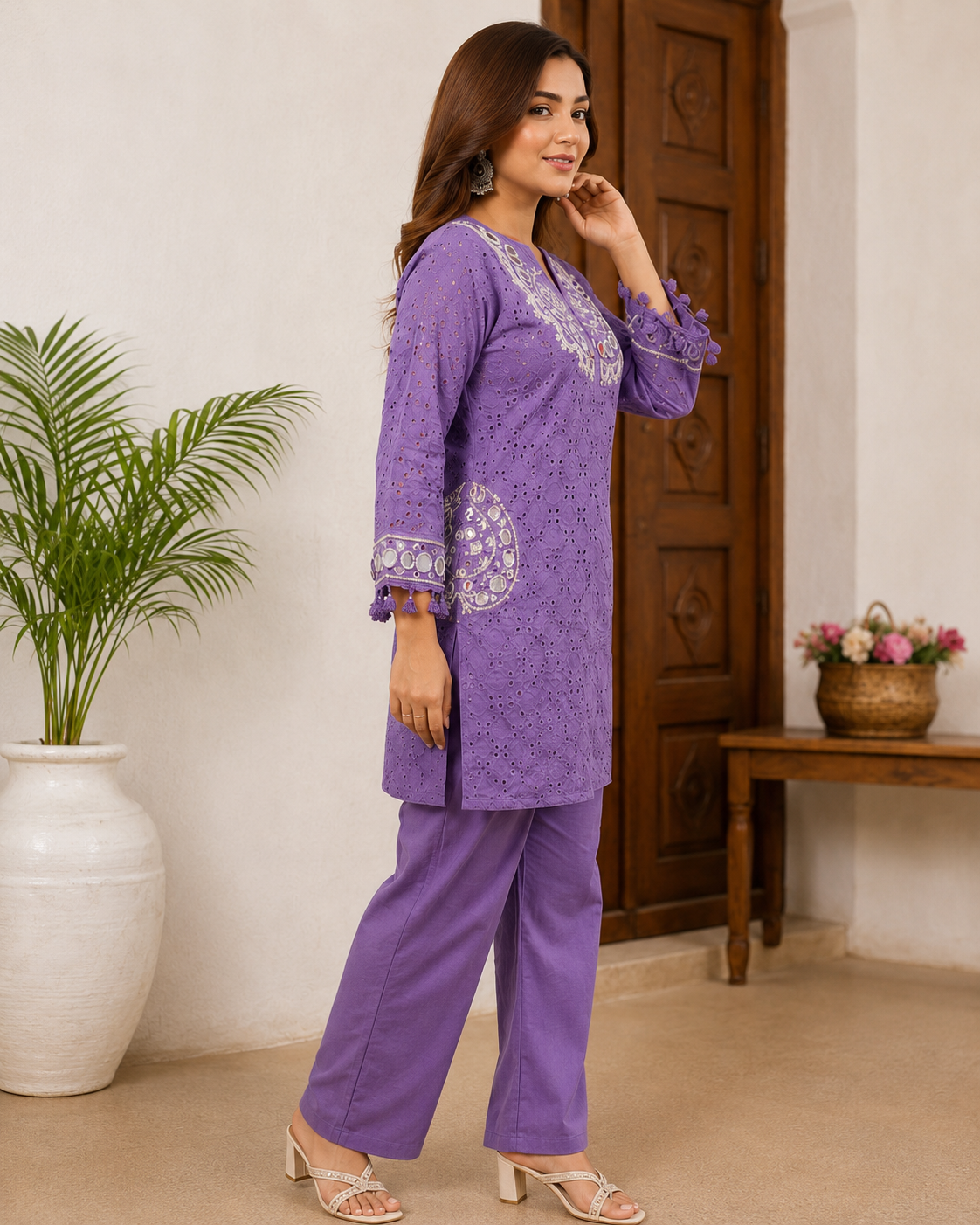 Lavender Noor Cotton Cord Set - Image 3
